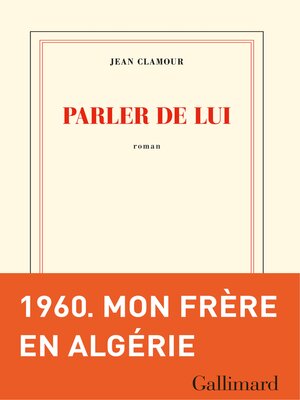 cover image of Parler de lui